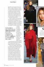 GIGI and BELLA HADID in Mujer Hoy Magazine, January 2018 Issue