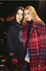 GIGI and BELLA HADID in Mujer Hoy Magazine, January 2018 Issue
