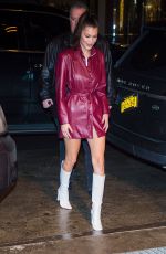 GIGI and BELLA HADID Night Out in New York 01/11/2018