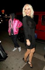 GIGI GORGEOUS Leaves Delilah Nightclub in West Hollywood 01/11/2018