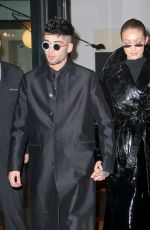 GIGI HADID and Zayn Malik Out to Celebrate Zayn