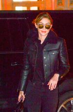 GIGI HADID Arrives at Her Home in New York 01/17/2018