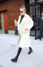 GIGI HADID Leaves Her Home in New York 01/10/2018