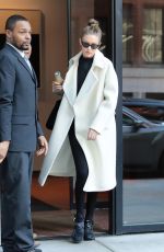 GIGI HADID Leaves Her Home in New York 01/10/2018