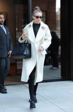 GIGI HADID Leaves Her Home in New York 01/10/2018