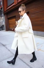 GIGI HADID Leaves Her Home in New York 01/10/2018