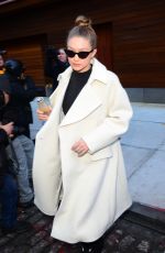 GIGI HADID Leaves Her Home in New York 01/10/2018