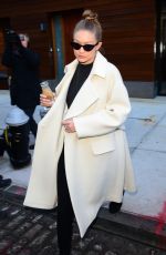 GIGI HADID Leaves Her Home in New York 01/10/2018