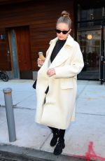 GIGI HADID Leaves Her Home in New York 01/10/2018