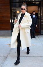 GIGI HADID Leaves Her Home in New York 01/10/2018