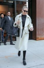 GIGI HADID Leaves Her Home in New York 01/10/2018