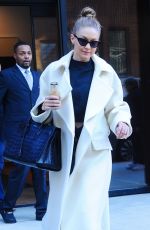 GIGI HADID Leaves Her Home in New York 01/10/2018