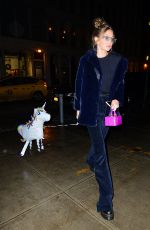 GIGI HADID Night Out in New York 01/08/2018