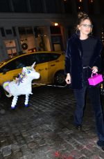 GIGI HADID Night Out in New York 01/08/2018