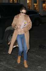 GIGI HADID Out and About in New York 01/13/2018