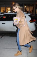 GIGI HADID Out and About in New York 01/13/2018