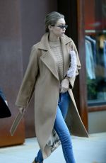 GIGI HADID Out and About in New York 01/13/2018