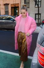 GIGI HADID Out for Lunch in New York 01/09/2018