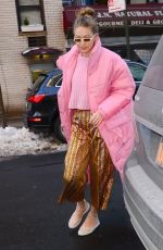 GIGI HADID Out for Lunch in New York 01/09/2018