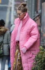 GIGI HADID Out for Lunch in New York 01/09/2018