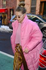 GIGI HADID Out for Lunch in New York 01/09/2018