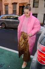 GIGI HADID Out for Lunch in New York 01/09/2018