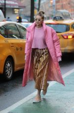 GIGI HADID Out for Lunch in New York 01/09/2018