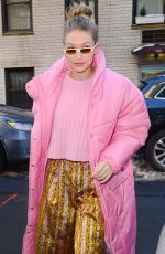 GIGI HADID Out for Lunch in New York 01/09/2018