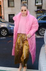 GIGI HADID Out for Lunch in New York 01/09/2018