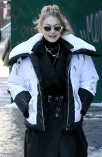 GIGI HADID Out for Lunch New York 01/05/2018