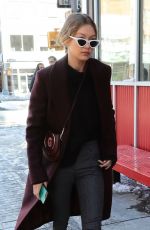 GIGI HADID Out in New York 01/06/2018