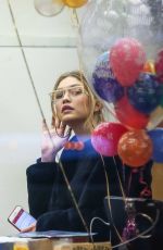 GIGI HADID Out Shopping in New York 01/08/2018