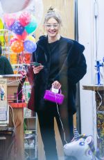 GIGI HADID Out Shopping in New York 01/08/2018