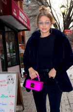 GIGI HADID Out Shopping in New York 01/08/2018