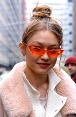 GIGI HADID Shopping at Givenchy Store in New York 01/11/2018