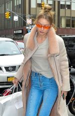 GIGI HADID Shopping at Givenchy Store in New York 01/11/2018