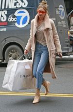 GIGI HADID Shopping at Givenchy Store in New York 01/11/2018
