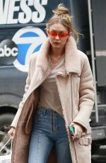 GIGI HADID Shopping at Givenchy Store in New York 01/11/2018