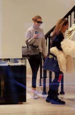 GIGI HADID Shopping at Versace Store in New York 01/15/2018