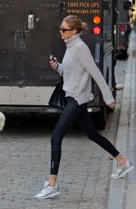 GIGI HADID Shopping at Versace Store in New York 01/15/2018