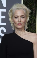 GILLIAN ANDERSON at 75th Annual Golden Globe Awards in Beverly Hills 01/07/2018