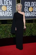 GILLIAN ANDERSON at 75th Annual Golden Globe Awards in Beverly Hills 01/07/2018