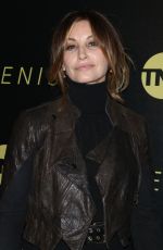 GINA GERSHON at The Alienist Premiere in New York 01/16/2018
