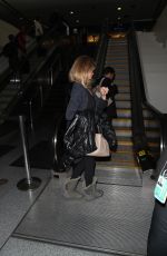GOLDIE HAWN at LAX Airport in Los Angeles 01/08/2018