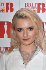 GRACE CHATTO at Brit Awards Nominations Launch Party in London 01/13/2018