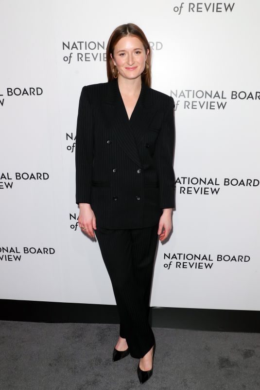 GRACE GUMMER at National Board of Review Annual Awards Gala in New York 01/09/2018