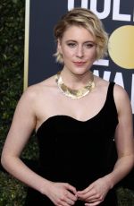 GRETA GERWIG at 75th Annual Golden Globe Awards in Beverly Hills 01/07/2018