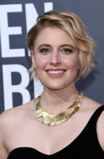 GRETA GERWIG at 75th Annual Golden Globe Awards in Beverly Hills 01/07/2018