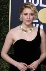 GRETA GERWIG at 75th Annual Golden Globe Awards in Beverly Hills 01/07/2018