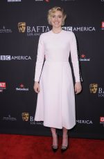 GRETA GERWIG at Bafta Los Angeles Tea Party in Los Angeles 01/06/2018